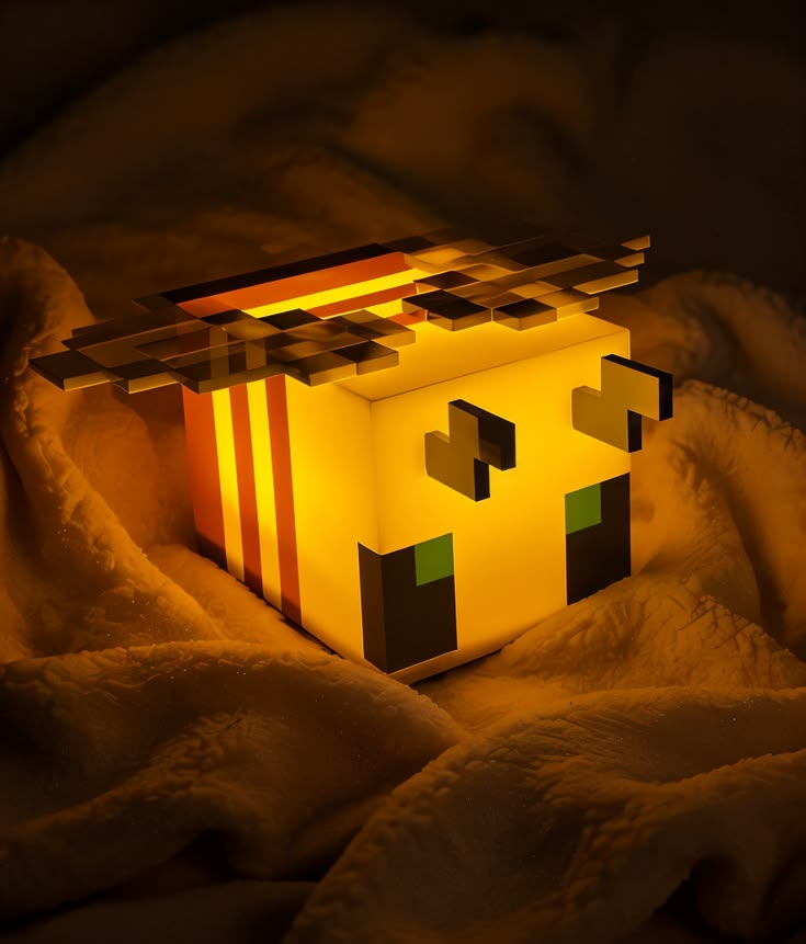 MC LED Toy Creative Bee Night Light