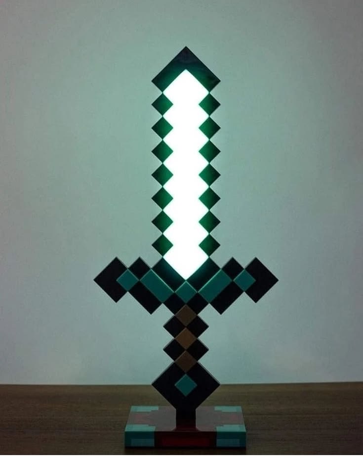 Diamond Sword LED Lamp