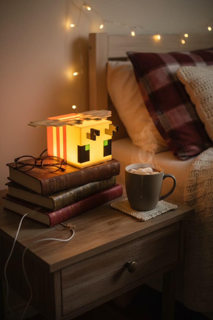 MC LED Toy Creative Bee Night Light
