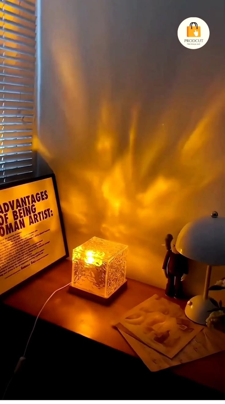 Ocean Wave Aurora Projector
