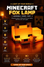 Blocky Fox Desk Lamp