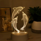 Dancing Dolphin Night Light