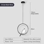 Magpie Bird Pendant Light