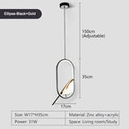 Magpie Bird Pendant Light