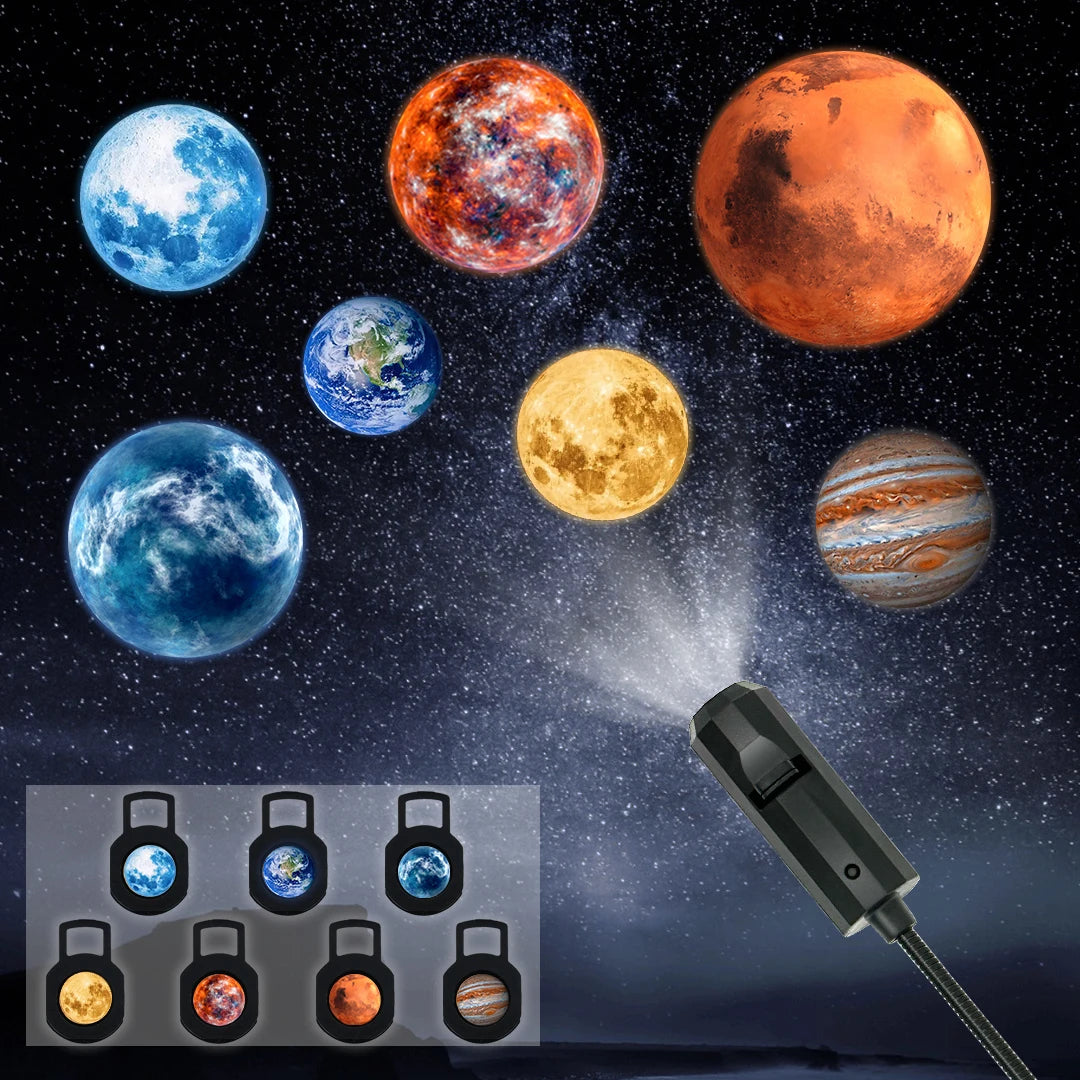 7-in-1 Planet Projector