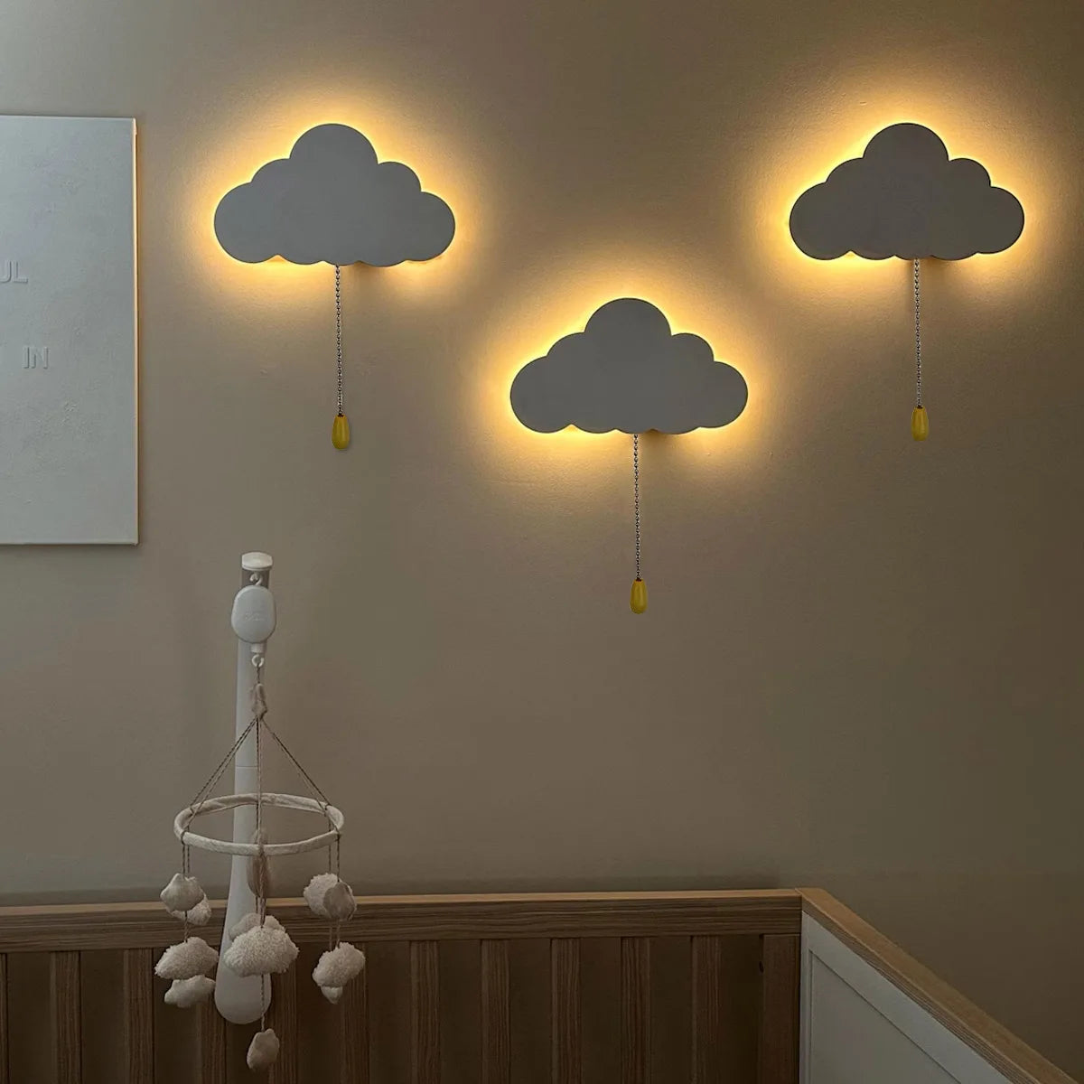 Floating Cloud Wall Lamp