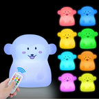 Owl Night Light with Remote