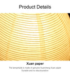 Japanese Rice-Paper Lantern Lamp