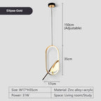Magpie Bird Pendant Light