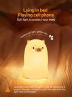 Silicone Duck Touch Light