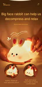 Big-Face Bunny Night Light