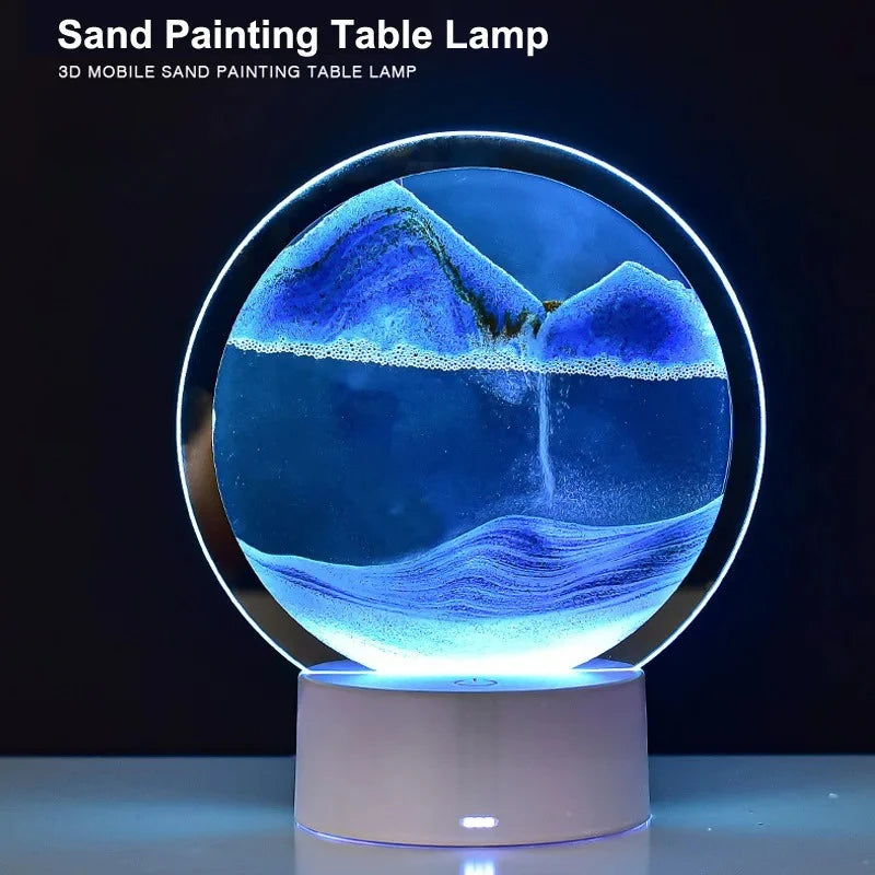 Flowing Sand Art Lamp