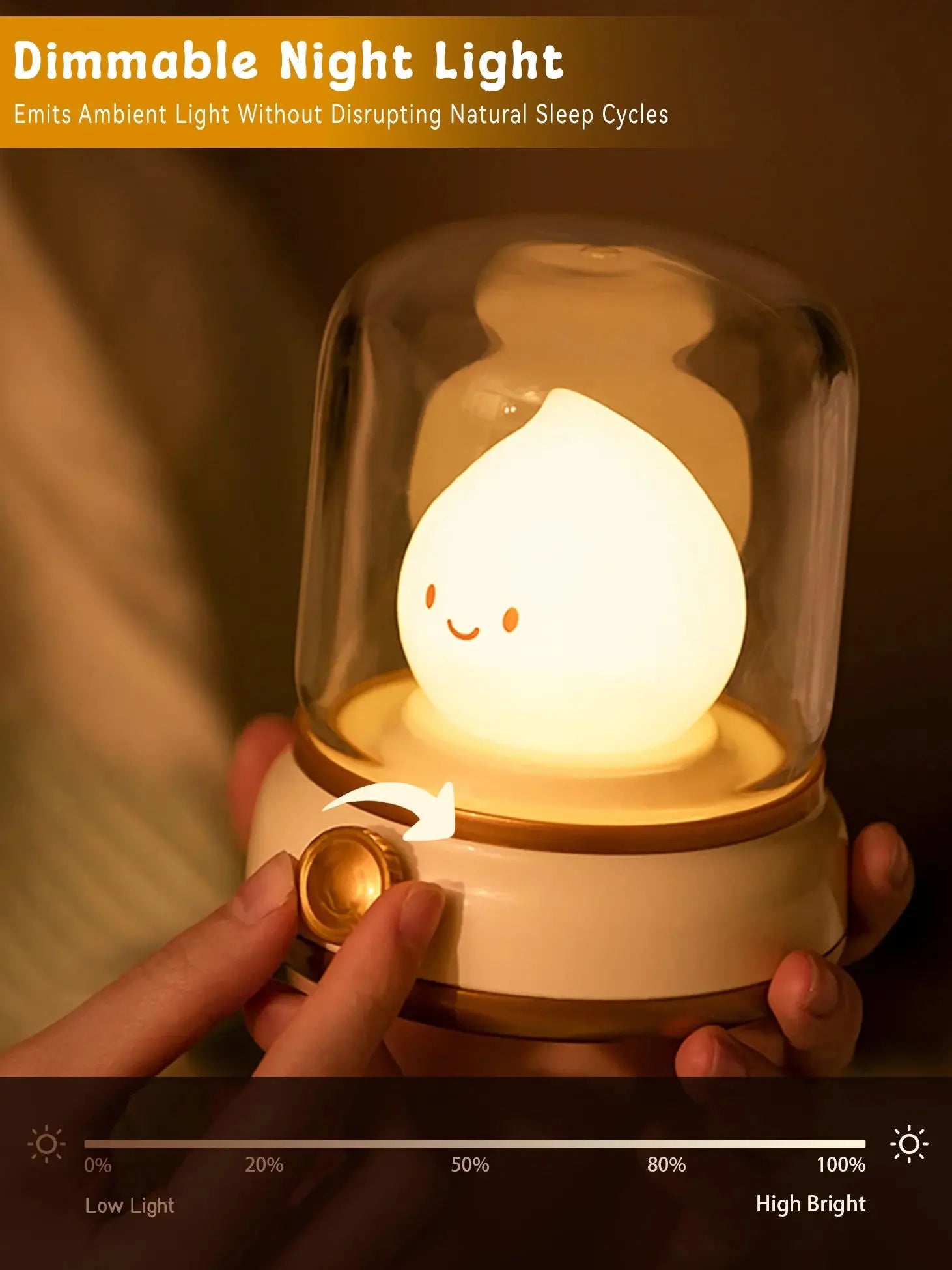 Flameless Candle Night Light