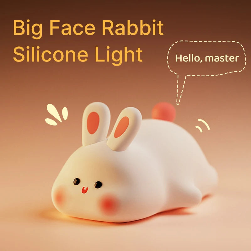Big-Face Bunny Night Light