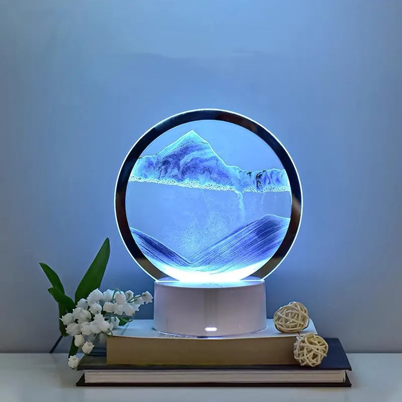 Flowing Sand Art Lamp