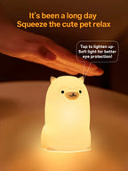Silicone Duck Touch Light