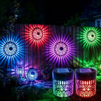 Solar Peony Wall Lantern