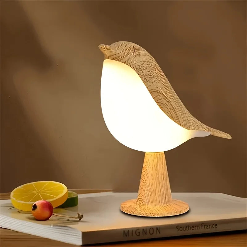 Art Deco Bird Touch Lamp