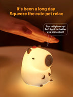 Silicone Duck Touch Light