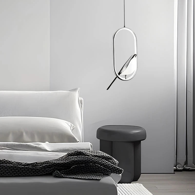 Magpie Bird Pendant Light