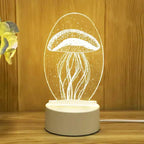 Romantic Heart Acrylic Lamp