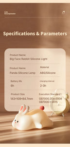 Big-Face Bunny Night Light