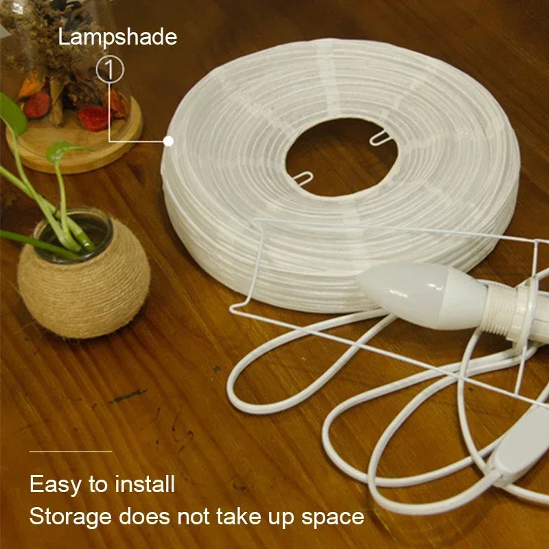 Japanese Rice-Paper Lantern Lamp