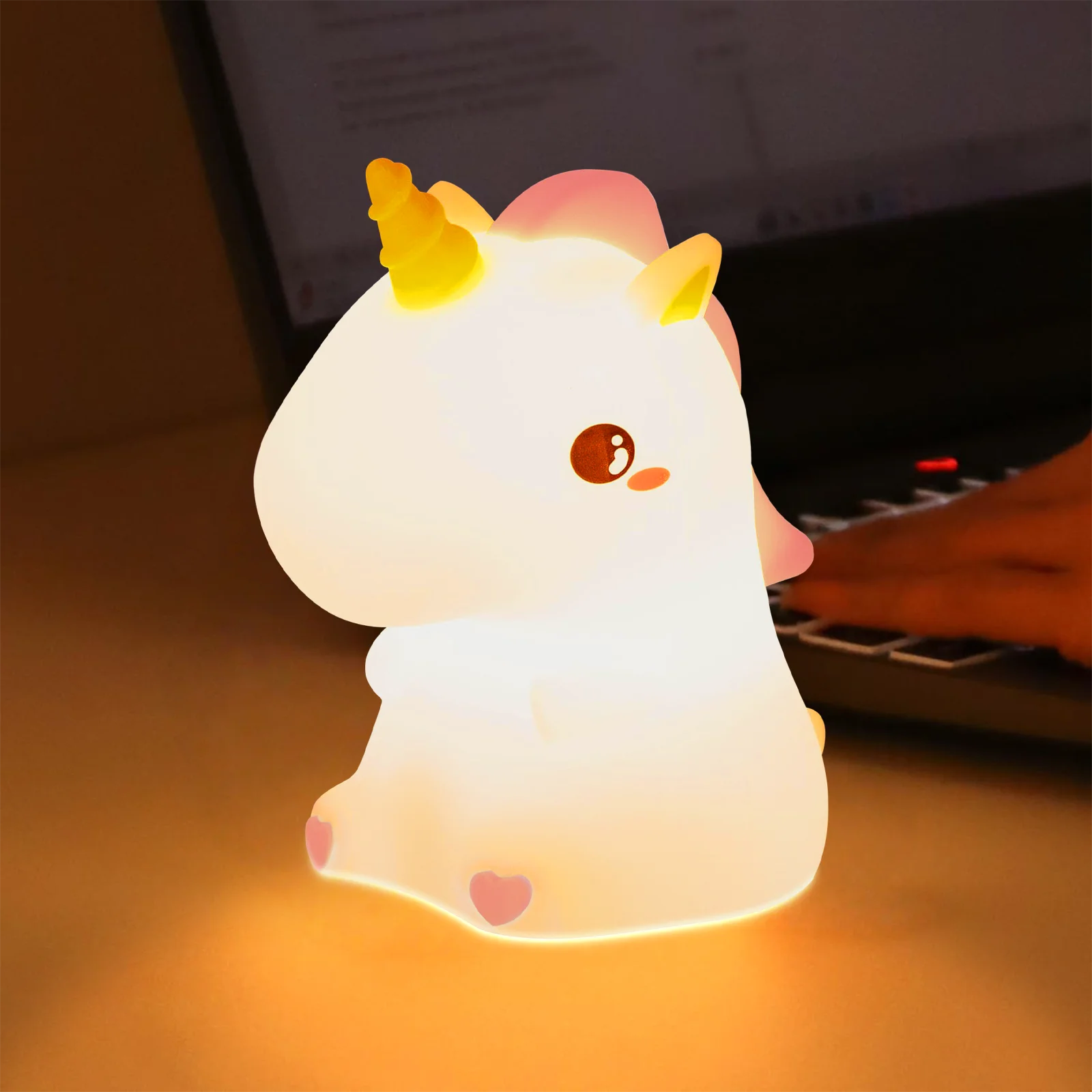 Colour-Changing Unicorn Lamp