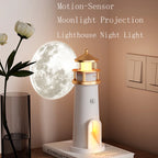 Moon Lighthouse Projection Lamp