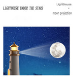 Moon Lighthouse Projection Lamp