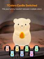 Silicone Duck Touch Light