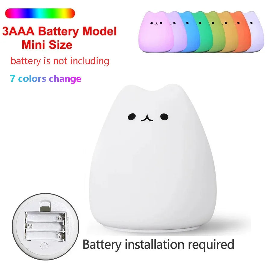Cartoon Whale Night Light