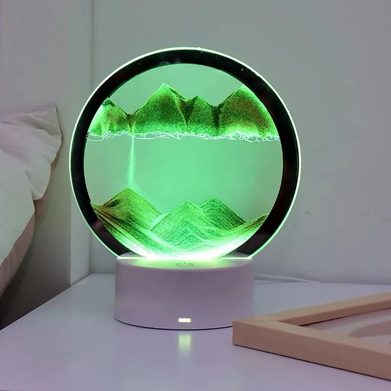 Flowing Sand Art Lamp