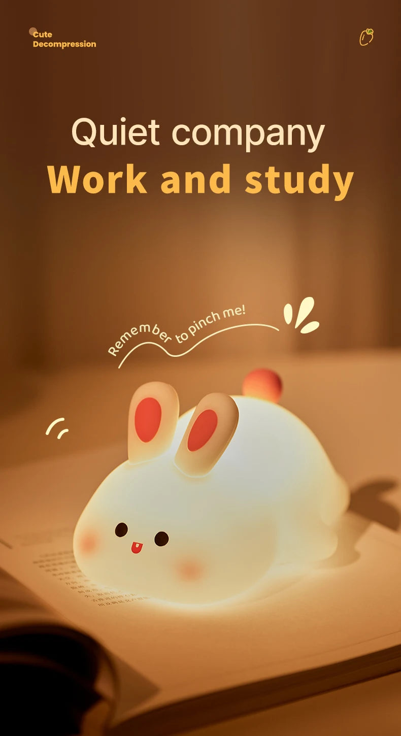 Big-Face Bunny Night Light