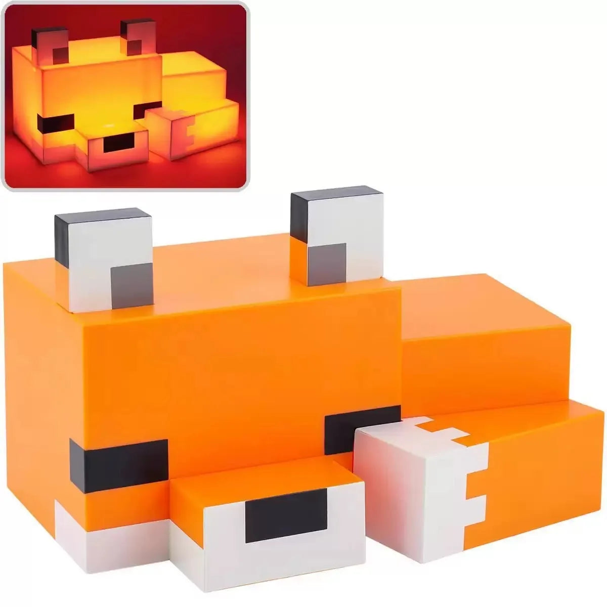 Blocky Fox Desk Lamp