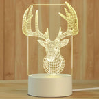 Romantic Heart Acrylic Lamp