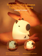 Silicone Duck Touch Light