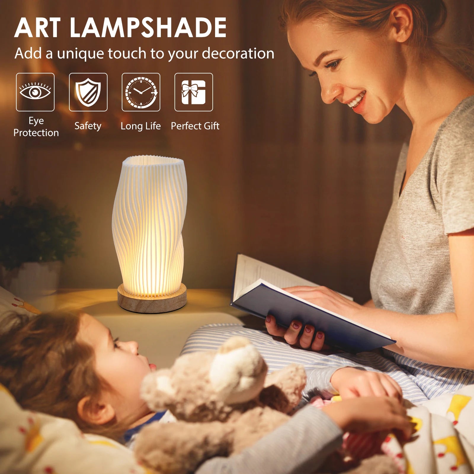 3D-Printed Dimmable Desk Lamp