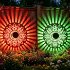 Solar Peony Wall Lantern