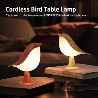 Art Deco Bird Touch Lamp
