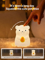 Silicone Duck Touch Light