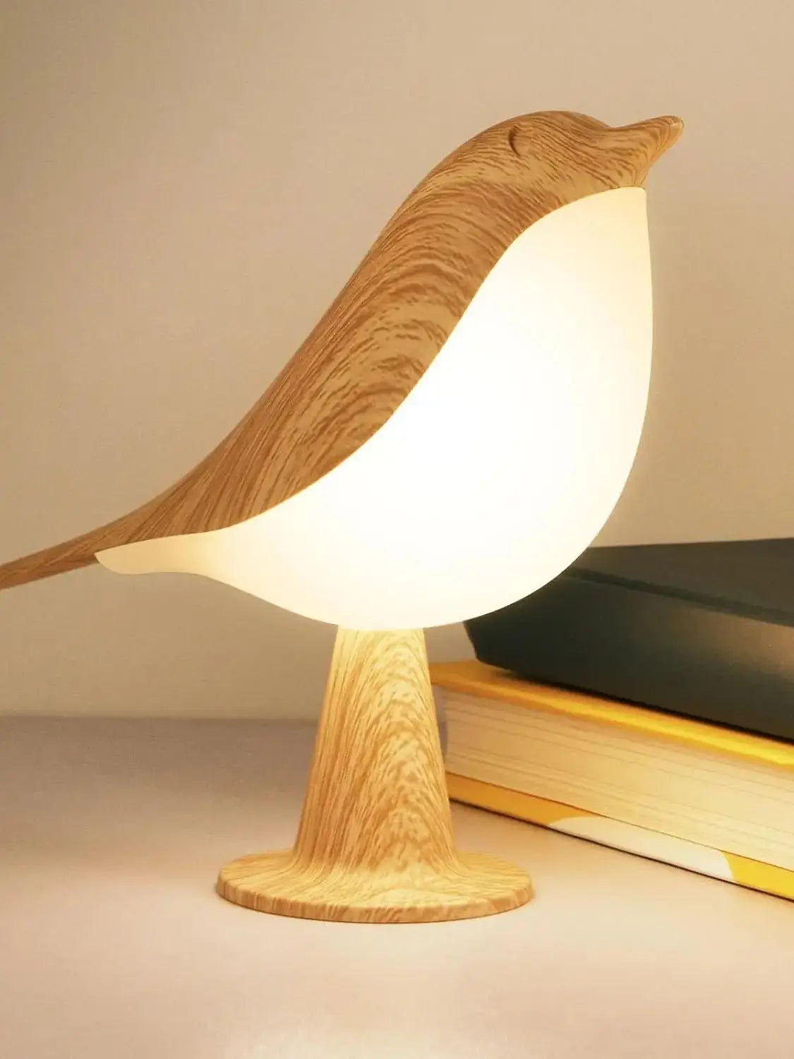 Art Deco Bird Touch Lamp