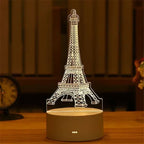 Romantic Heart Acrylic Lamp
