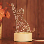 Romantic Heart Acrylic Lamp