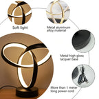 Tri-Colour Modern Art Desk Lamp