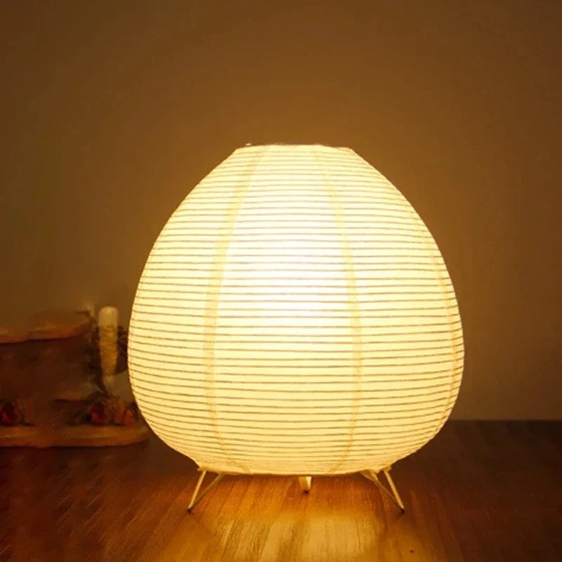 Japanese Rice-Paper Lantern Lamp