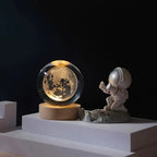 Crystal Solar System Lamp
