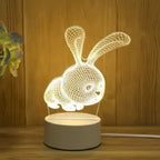 Romantic Heart Acrylic Lamp