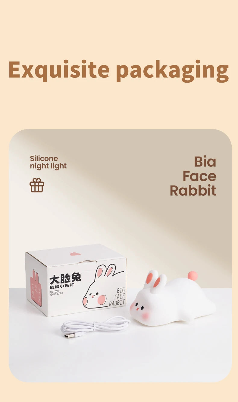 Big-Face Bunny Night Light